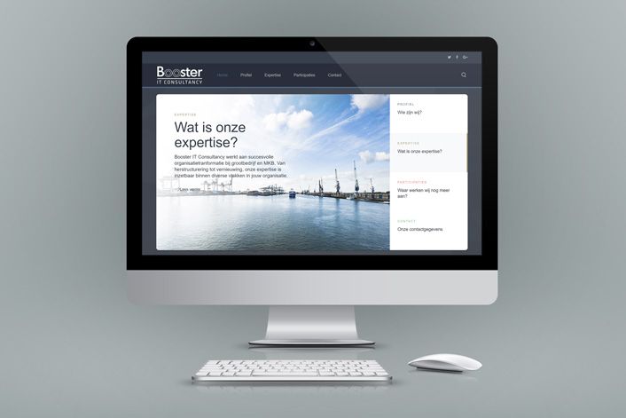 Booster IT Consultancy - Website