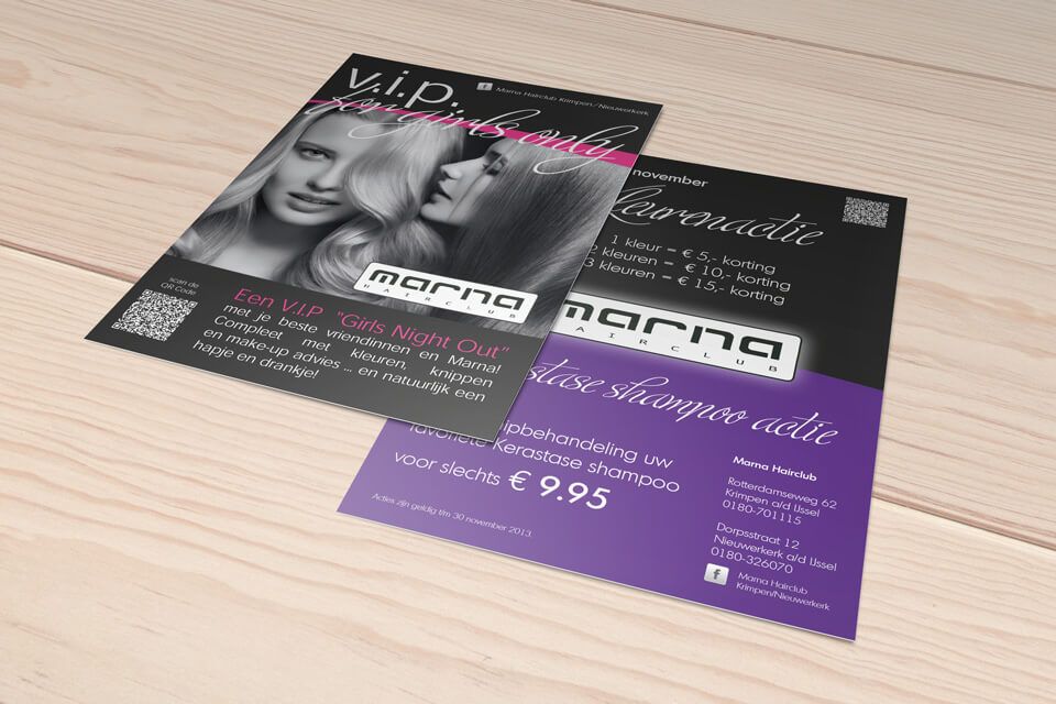 Marna Hairclub - Flyer